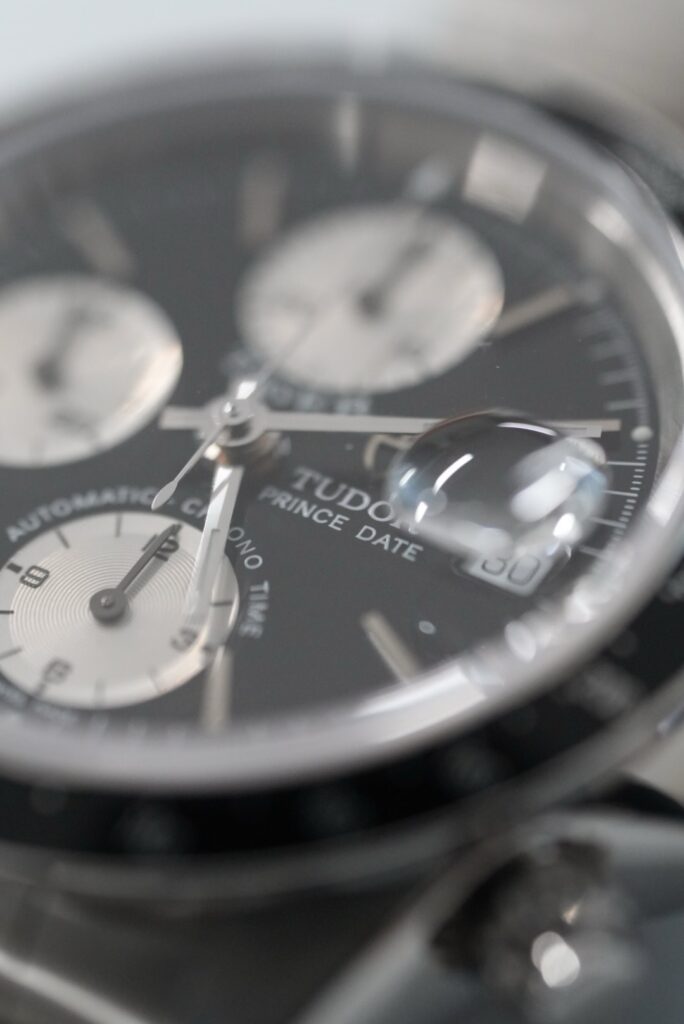 チューダー　プリンスデイト　時計修理　拡大写真