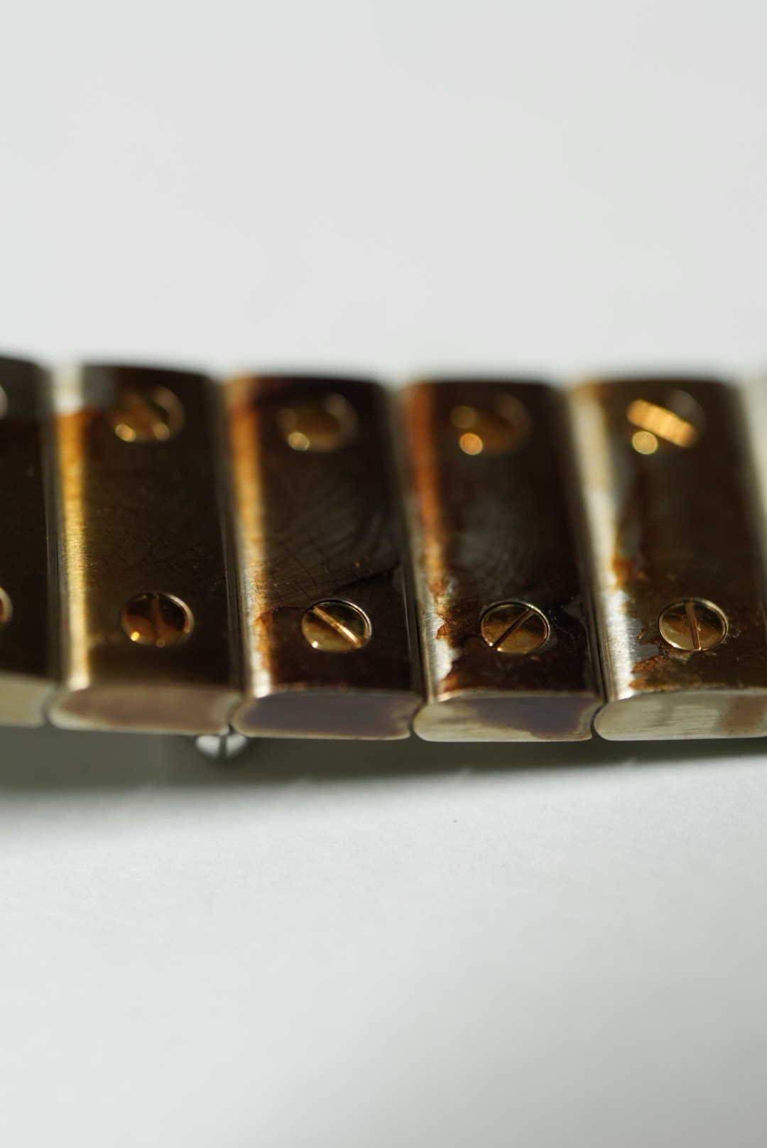 カルティエ　ガルベ　仕上前　ブレスレット　アップ