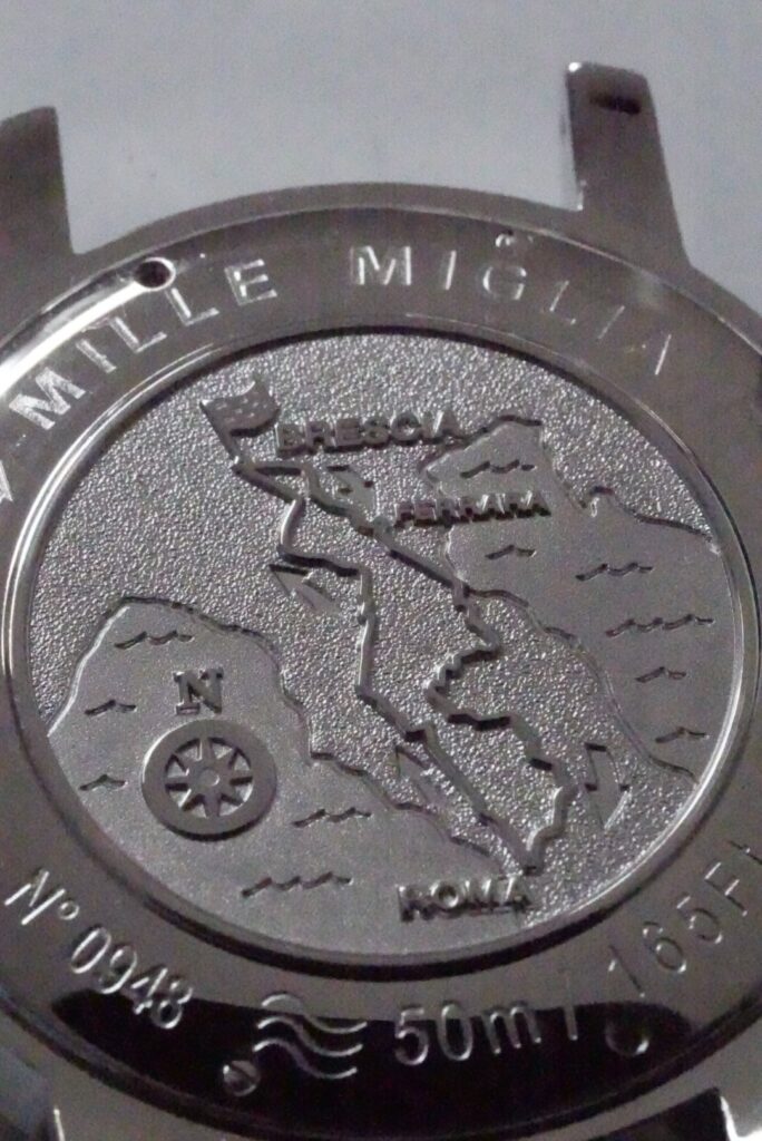 ショパール ミッレミリア 修理 裏蓋