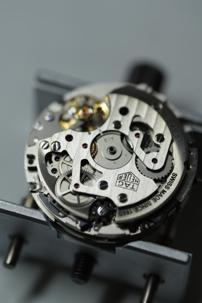 タグホイヤー　キャリバー02　修理