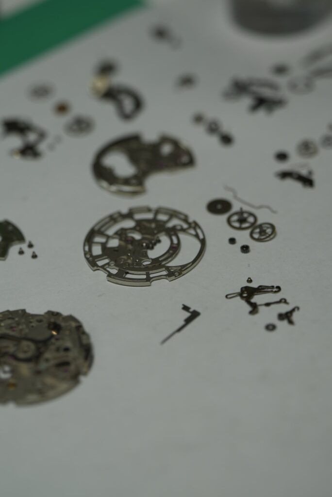 タグホイヤー　キャリバー02　分解画像