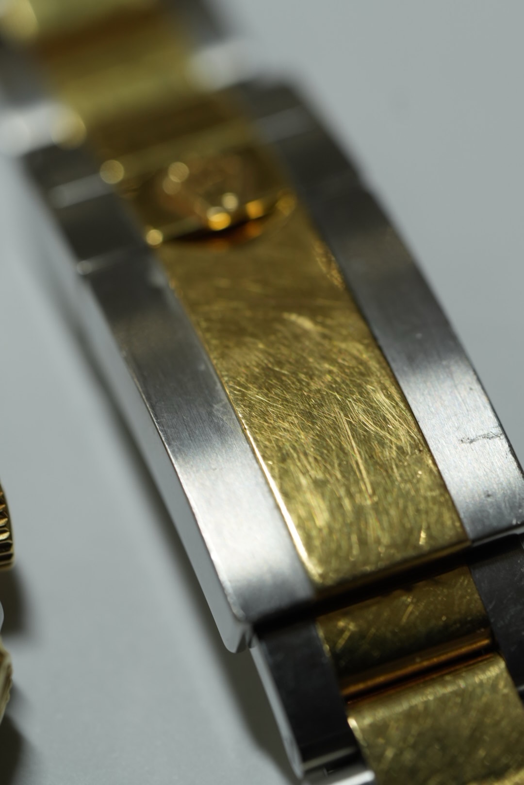 ロレックス　デイトナ　研磨前バックル