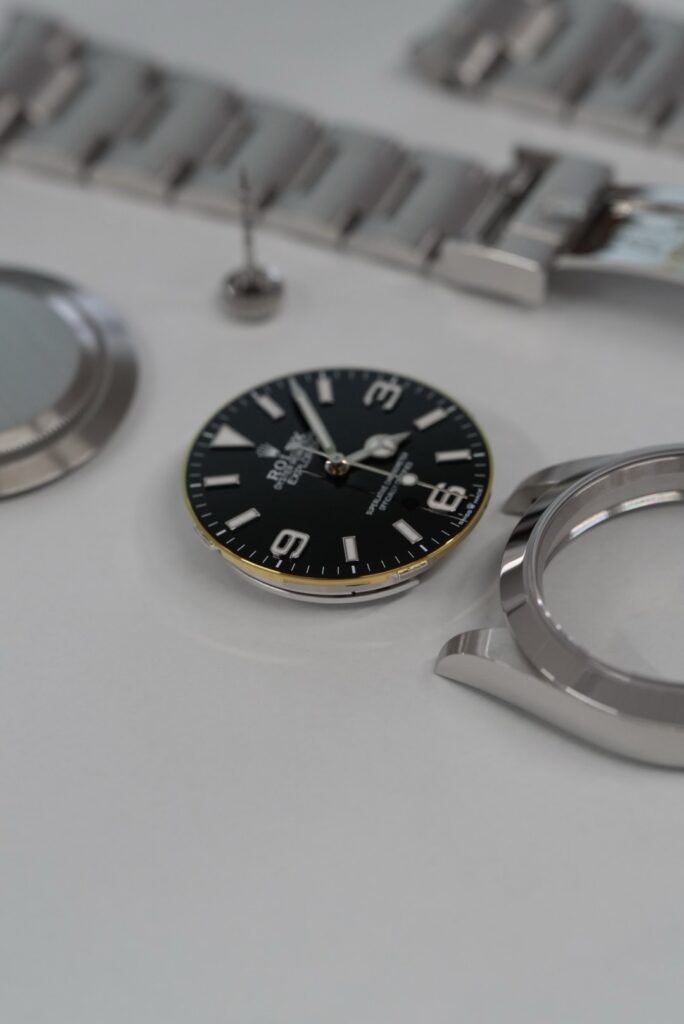 ロレックス　エクスプローラーⅠ　分解掃除