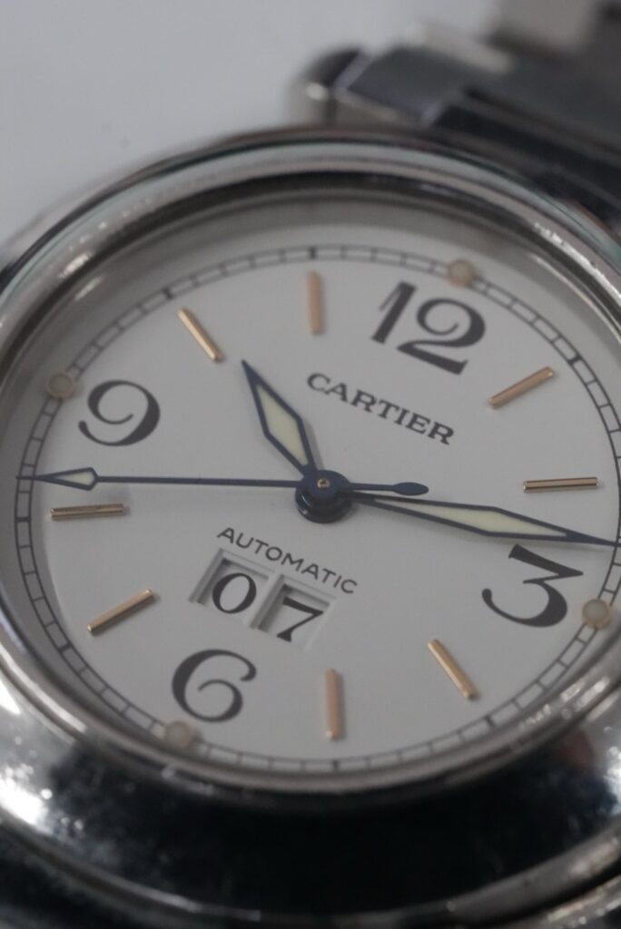 カルティエ　パシャ　カレンダー不良