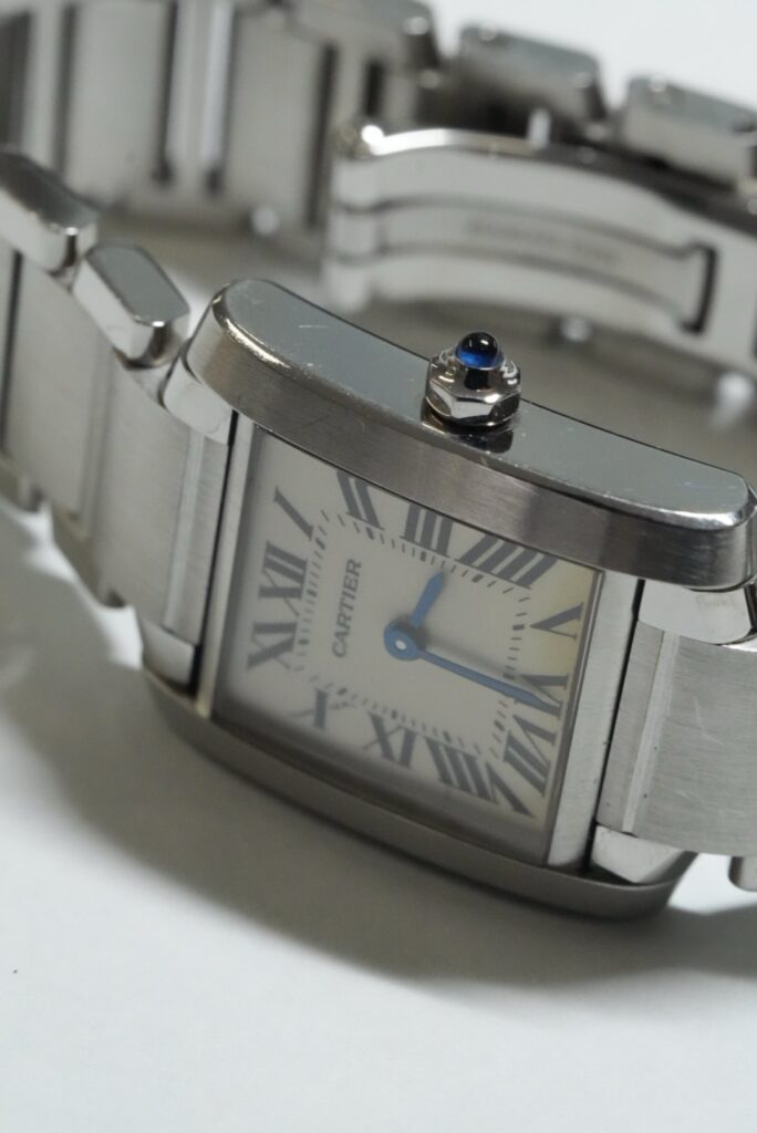 カルティエ　タンクフランセーズ　メンテナンス　大阪