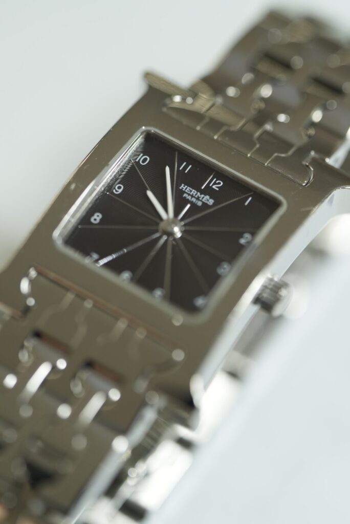 エルメス Hウォッチ 分解掃除
