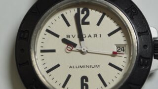 ブルガリ　アルミニウム　時計修理
