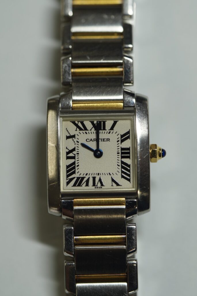 カルティエ　フランセーズ　時計修理