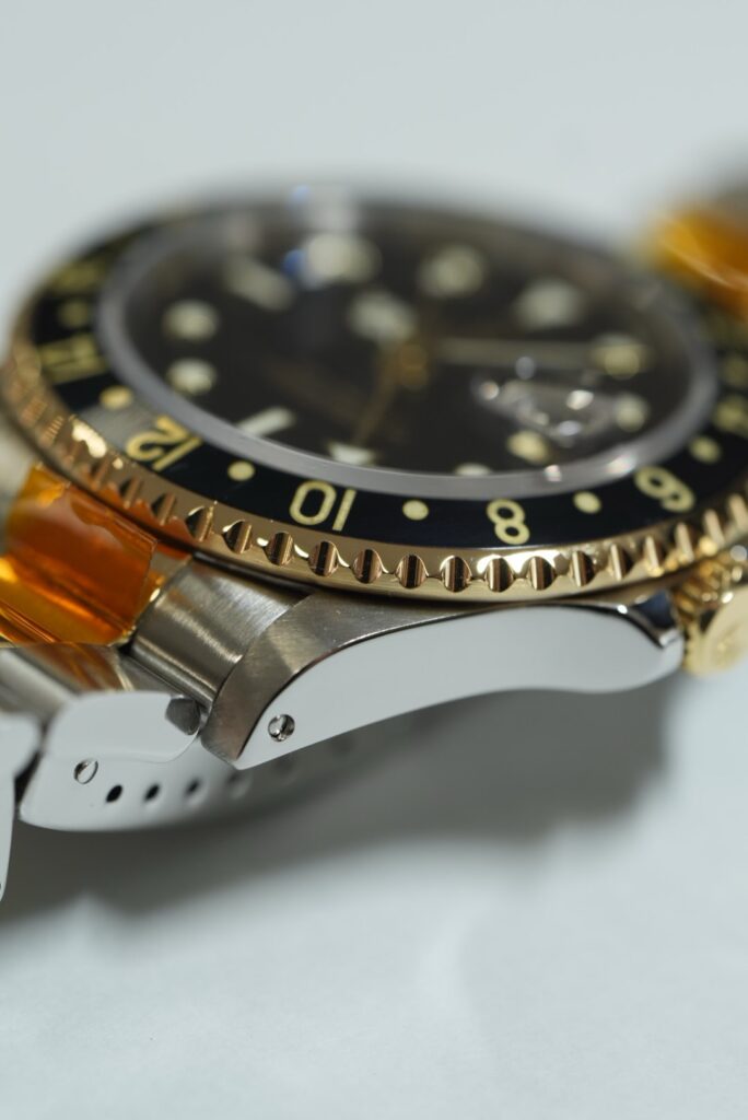 ロレックス　GMTマスター２　ポリッシング後のケース