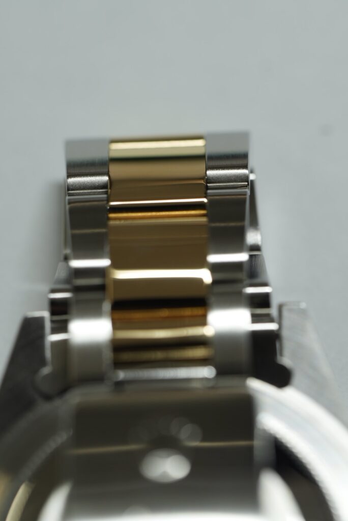 ロレックス　GMTマスター２　ポリッシング後のブレスレット