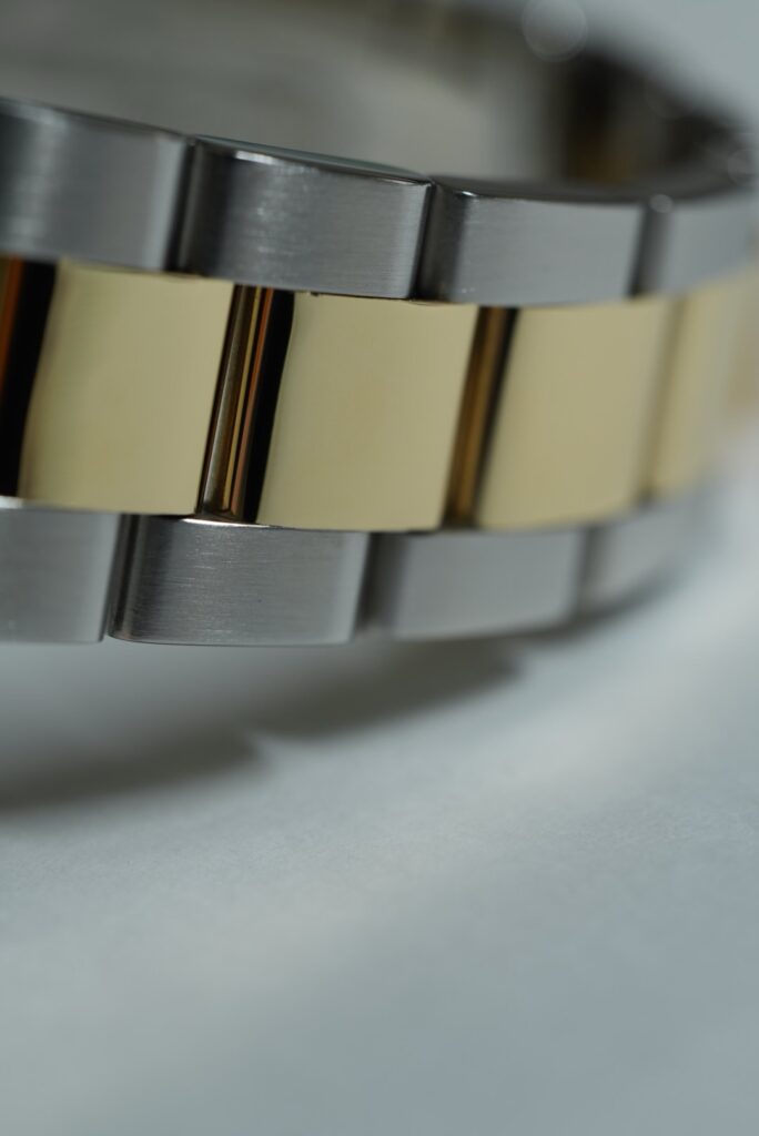 ロレックス　GMTマスター２　ポリッシング後のブレス駒