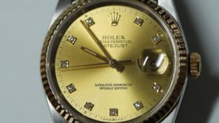 ロレックス　デイトジャスト　時計修理　外装研磨