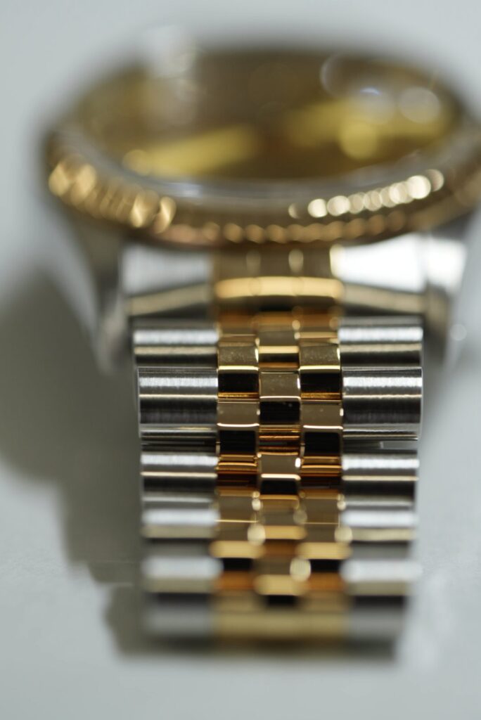 ロレックス　デイトジャスト　時計修理　外装研磨2